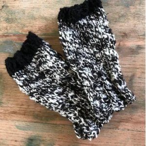 SALE! Black and White Speckled Hand Warmers